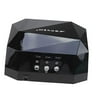AGPtEK Diamond Shaped Curing Nail Dryer 24W CCFL & LED UV Nail Lamp, with Fixed Timer 20s, 40s, 60s (Black)