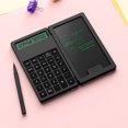 thumbnail image 2 of Musbetu Calculator Portable Folding LCD Writing Board 12 Digits Clear Display Pocket-sized Scientific Calculator, 2 of 7