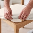 thumbnail image 5 of Velvet Stretch Dining Chair Seat Covers Elastic Cushion Slipcovers,C, 5 of 6