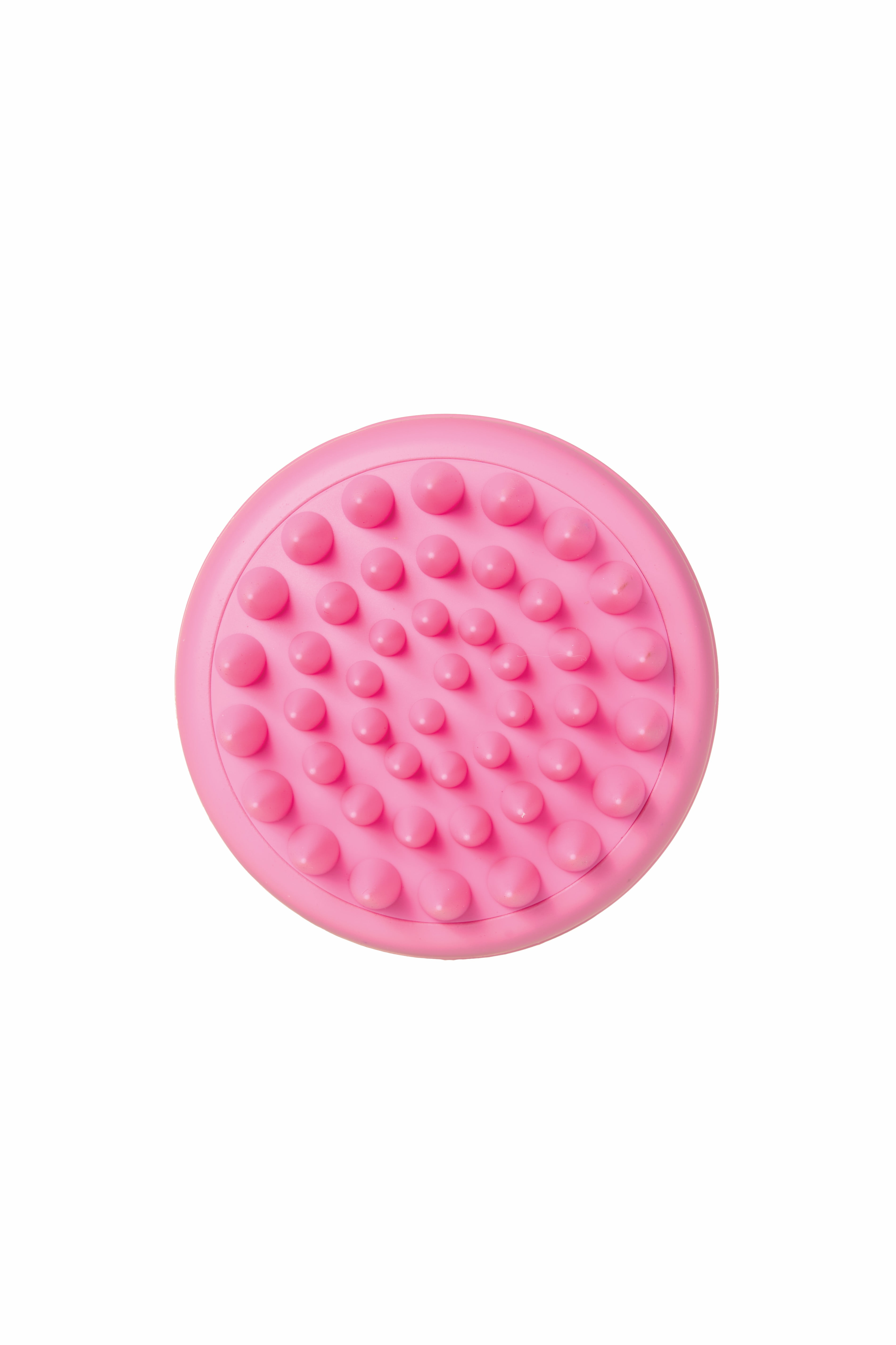 Bliss Soft Touch Silicone Scalp Massager for Relaxation and Deep Cleansing - Pink