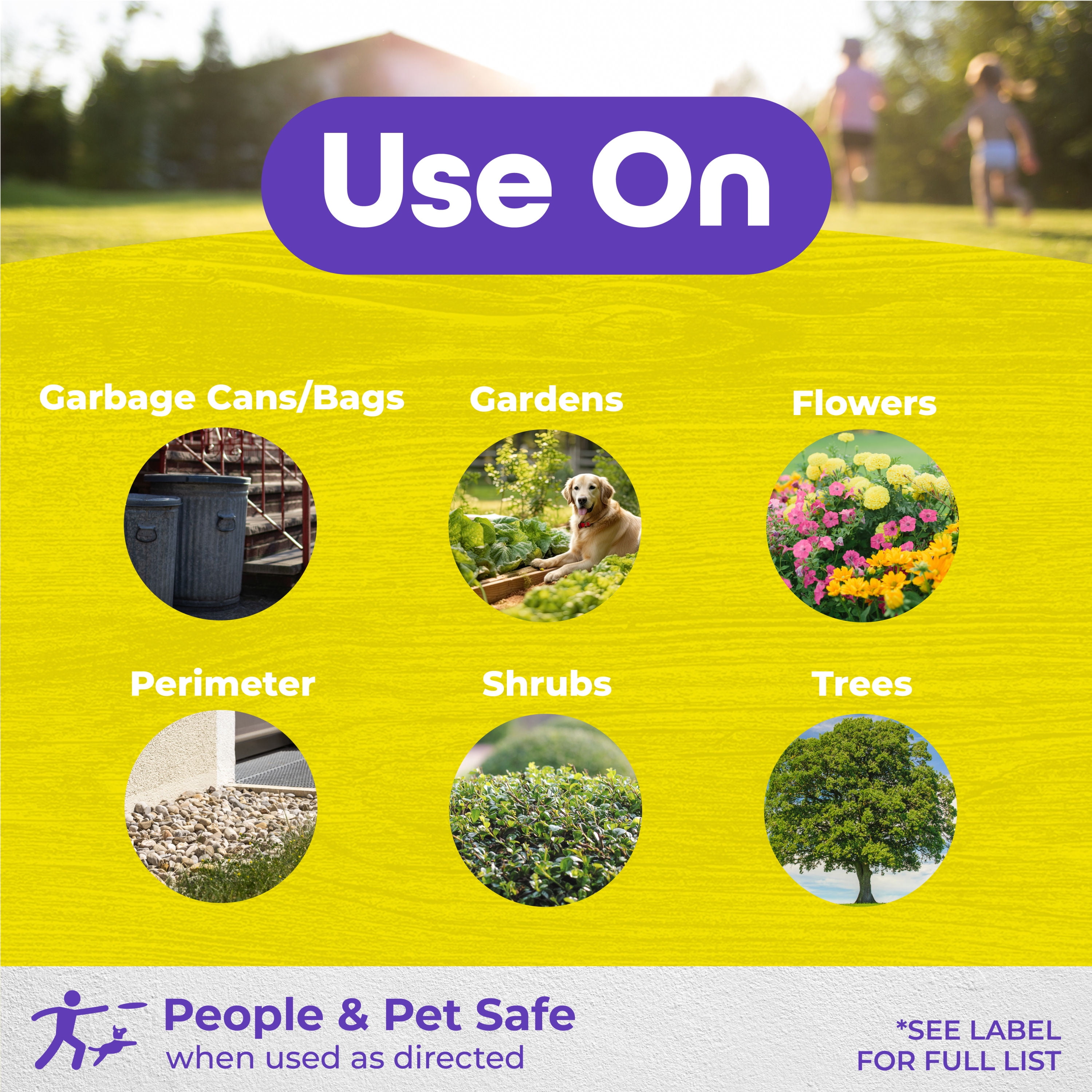 Bonide Go Away! 1 lb Rabbit, Dog & Cat Repellent Granules Ready-to-Use