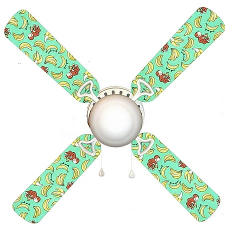 

Curious George Monkey Play 42 Ceiling Fan and Lamp