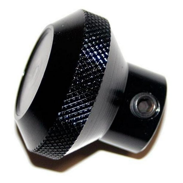 Rugged Ridge Billet Aluminum Knob Set (Black) 11420.02