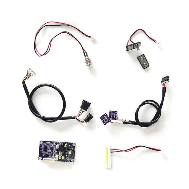 Controlador para Mini Gokart Yashi con Bluetooth kit de montaje de pantalla morado