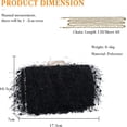 thumbnail image 3 of HMSHA Small Clutch Purses for Women Fluffy Evening Bag, 3 of 7