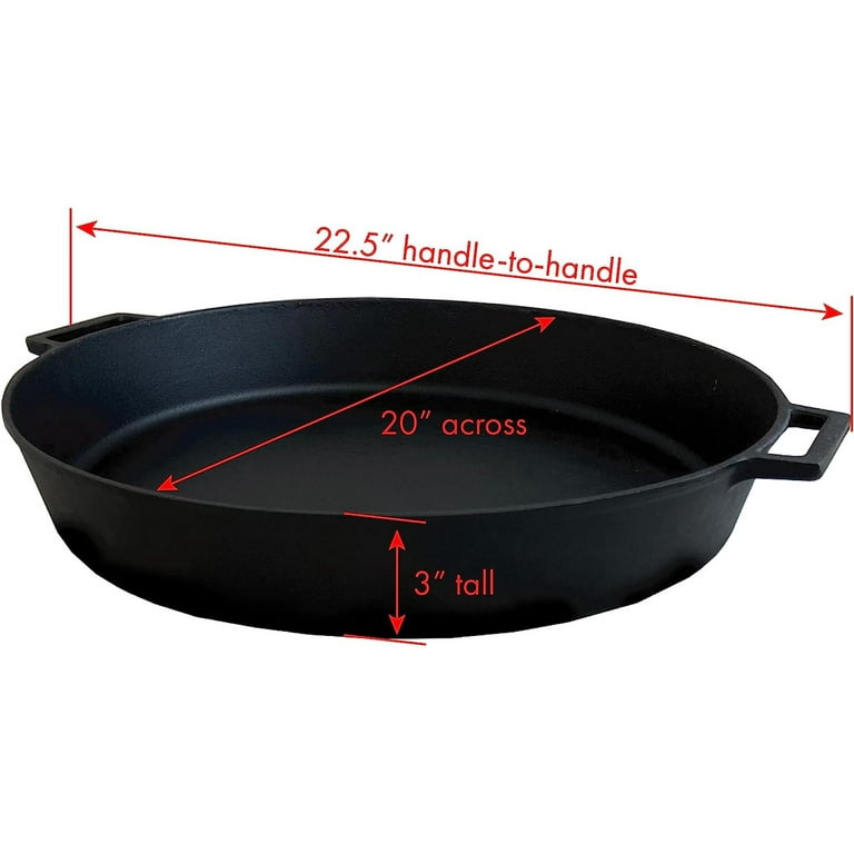 Bayou Classic 20-in Cast Iron Skillet
