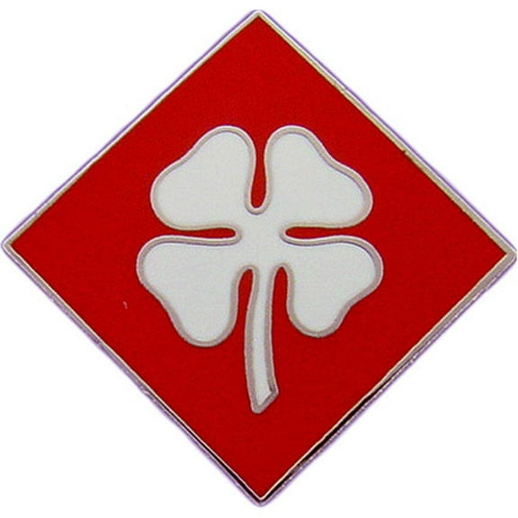 Eagle Emblems P14890 Pin - Army, 4th - 1 in.