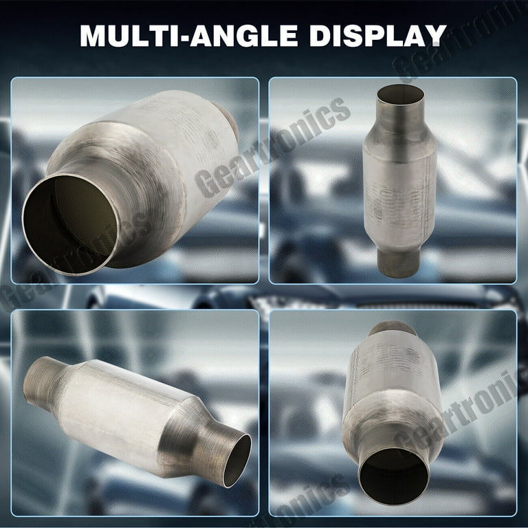 High flow cat 2.5 inch deals