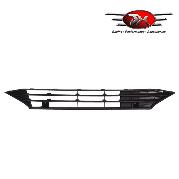 JX RACING Front Lower Grille Compatible with Mitsubishi Mirage G4 2021-2023 Matte Black ABS Material