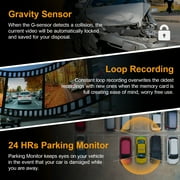 Rexing M2 Smart Mirror Dash Cam with BSD ADAS
