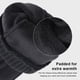 thumbnail image 4 of Minnieouse Guantes de ciclismo Calentador de manos Manopla de moto Pantalla táctil multipropósito Artesanía funcional Equipo deportivo Manopla de pesca guantes y mitones Negro Minnieouse AP013045-02, 4 of 6