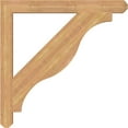 thumbnail image 3 of Ekena Millwork 3 1/2"W x 36"D x 36"H Funston Craftsman Smooth Bracket, Western Red Cedar, 3 of 4