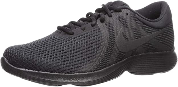 Nike 908988-002: Revolution Running Black Sneakers (8.5 D(M) - Walmart.com