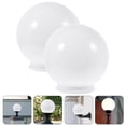 thumbnail image 2 of FELTECHELECTR 2 lámparas de pared con forma de globo, pantallas de acrílico para jardín y patio., 2 of 6