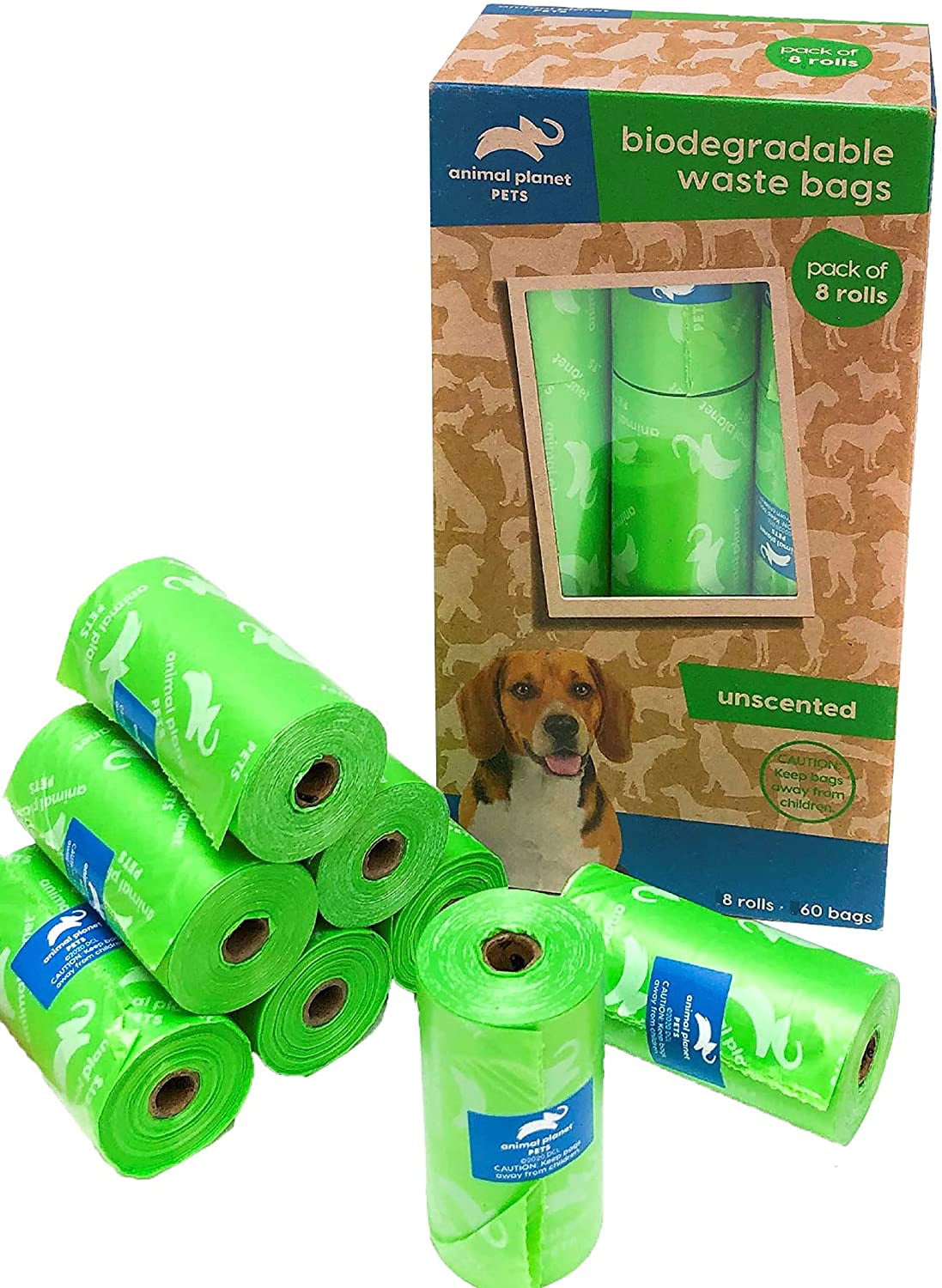 Extra-Large Grocery Bag Size XL Sized Pet Waste Bags with Handles Compostable Dog Poop Bag Pooper Scooper & Swivel Bin Waste Bags Refill Cat Litter Box Clean-up Biodegradable Poop Bags for dogs 