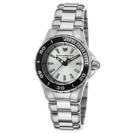 Technomarine Tm-215060 Women's Sea Manta Ss Silver-Tone Dial Ss Watch