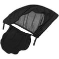 thumbnail image 6 of WEUVEB Nylon Shade Black Easy Installation Breathable Mesh for Front Windows 2Pcs, 6 of 8