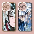thumbnail image 4 of Funda de teléfono de lujo de Anime n-narutos para iPhone 15 14 Pro Max 13 12 Mini 11 Pro XR XS X 8 7 6 6S Plus SE 2020 Capa de silicona suave, 4 of 5