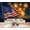 Color 2, variant on Wallpaper Waving American Flag Fireworks Independence Day Peel and Stick Wall Murals 69"H x 96"W Removable PVC Wall Paper Self-Adhesive Wall Paintings Art Decor for Bedroom Living Room