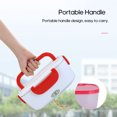 thumbnail image 2 of Multifunctional Portable Electric Heating Lunch Box Food Warmer with Removable Stainless Steel Container for Home Office (US Standard), 2 of 8
