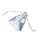 thumbnail image 1 of Matsuzay 100 piezas bolsas de joyería brillante embalaje de regalo bolsas con cordón DIY celebraciones del banquete de boda navidad dorado/5 * Kits de decoración para fiestas Plata/7*9cm, 1 of 6