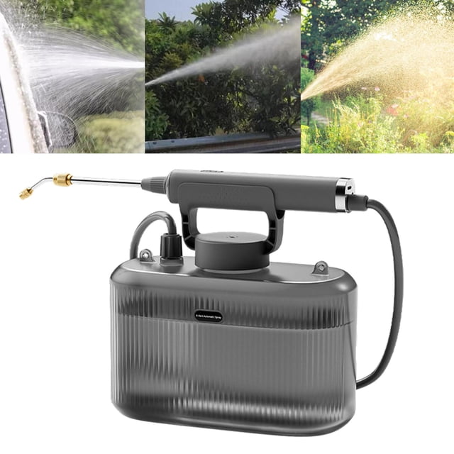 Pulverizador de jardín perfecl con varilla telescópica 5L Gris