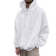 thumbnail image 5 of MHFRRA Sudadera con Capucha Estampada, Suave y Holgada, Ideal para Uso Informal y Actividades Al Aire Libre, con Tejido y Diseño Cómodos Blanco, 5 of 6