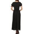 thumbnail image 2 of Sakkas Bridget Renaissance Dress - Black - S/M, 2 of 5