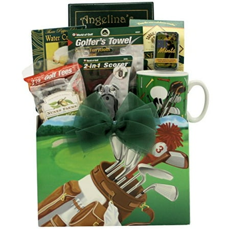 - GreatArrivals Gift Baskets Golfing Around, Gourmet, Golf Gift Basket, 3 Pound