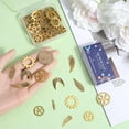 thumbnail image 3 of 72PCS Gear Charm Steampunk Charms Bulk Alloy Wheel Feather Wing Retro Antique Steam Punk Decor Gears Charm for Jewelry Making Charms Accessory Supplies DIY Necklaces Bracelets Earrings Adult, 3 of 6