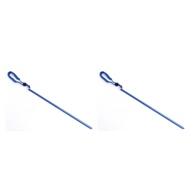 Greeniant Palo de buceo, barra de puntero de presión ajustable, aleación de aluminio, fabricante de ruido profesional, palos de arrecife, correa de Azul 2piezas Greeniant CBP380484
