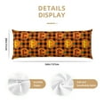 thumbnail image 3 of Disketp Halloween Print Body Pillow Cover - Super Soft 20x54 Body Pillow Case,Long Side Hidden Zipper, 3 of 8