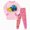 H472-Pink, variant on TOWED22 Kids Child Toddler Boy Girl Pajamas Pj Set Long Sleeve Snug Fit Soft & Cozy & Loungewear Fall Winter Sleepwear 6-24 Months 2t 3t 4t 5t 6t 7t 8t 9t Children(Sky Blue,7-8 Y)
