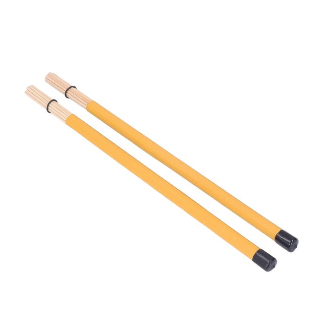 2Pcs Drum Brush Drumstick Stick Mallet Bamboo Percussion Tool Instrument Accessory Set Kit