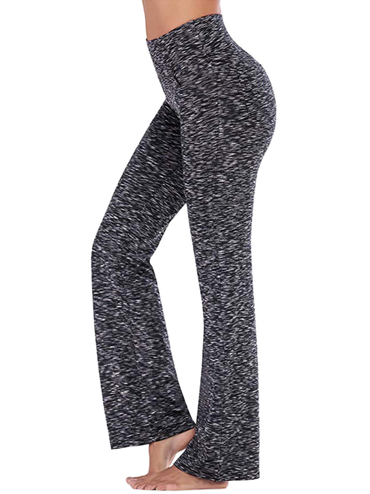 Women's Boot-Cut Yoga Pants Ladies Loungewear Skinny Solid Tummy Control  Workout Non See-Through Bootleg Soft Activewear Althletic Sports Workout  Wear Fitness Leggings Womens Activewear Pants Capris - Walmart.com