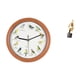 thumbnail image 5 of Reloj de pared con pájaro cantor, decorativo, de resina, ideal para sala de estar, dormitorio, oficina, decoración del hogar, 9,4 x 6,7 cm., 5 of 8