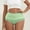 🔥 Green, variant on Plus-Size High-Waist Seamless Shaping Briefs Tummy Control Hip Lift Breathable Stretch Fabric Flat Seams Cotton Crotch Anti-Roll Design Comfortable Invisible Fit Shapewear Panties