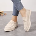 thumbnail image 4 of CHICVOMEY Loafers for Womens Penny Loafers Comfortable Lightweight Casual Slip On Flats for Work & Walking Dress Shoes, 4 of 7