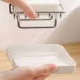 thumbnail image 7 of Portable Soap Holder For Sink Countertop Travel Sponge Dish Tray Stainless Bathroom Kitchen Storage, 7 of 7