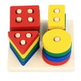 thumbnail image 1 of Geometric Columns Building Blocks, Durable Fun Geometric Stacker Building Blocks  for Kids Type 1,Type 2,Type 3, 1 of 8