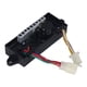 thumbnail image 2 of Risegun Regulador De Voltaje, AVR Motor Regulador De Voltaje De Plástico 5 A 6.5KW Regulación De Voltaje del Motor Módulo De Control De Voltaje AVR Generador Accesorios para Reparación, 2 of 14