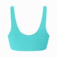 thumbnail image 7 of HCNTES Women's Bikini Tops Only Push Up Swimsuit Top Padded Triangle Bra Bathing Suit Tops Adjustable Straps Swimwear GN2,XL, 7 of 7