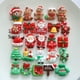 thumbnail image 5 of Alce de muñeco de nieve de Papá Noel brillante hecho a mano para niños, horquilla para el pelo, broche de taza, accesorios de resina, 5 of 6