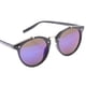 thumbnail image 3 of Gafas de sol redondas vintage con protección UV400, marco negro y lentes azules para exteriores, 3 of 4