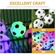 thumbnail image 2 of KAKOWELY Guirnalda de luces de plástico con forma de balón de fútbol para dormitorio infantil, fiesta de cumpleaños, 6 metros, 40 LED, 2 of 5