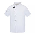 thumbnail image 3 of Men's Cardigan for Daily Casual and Workwear Lightweight Open-Neck Shirt for Spring Summer Kitchen Setting, 3 of 3