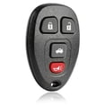 thumbnail image 2 of KeylessOption replacement fob for Buick/Cadillac/Chevrolet (15912859) 4-button remote key fob w/ trunk release, 2 pack, 2 of 6