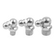 thumbnail image 1 of Unique Bargains 3 In 1 M6 M8 M10 Thread 90 Degree Angle Grease Nipple Fittings Assortment Kit for Car, 1 of 4