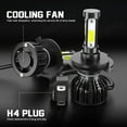 thumbnail image 2 of For Toyota Sequoia 2001-2007 4pc Combo 6000K H4 9003 LED Headlight Bulb 9005 9006 9012 Fog Light Kit, 2 of 11