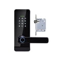 thumbnail image 1 of WiFi Fingerprint Password Smart Door Lock with Handle APP RFID Multiple Unlocking ,Keyless Entry Design, 1 of 6